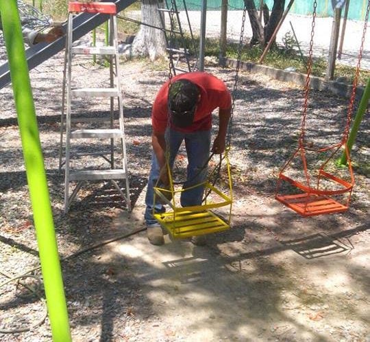 Rehabilitación de juegos infantiles