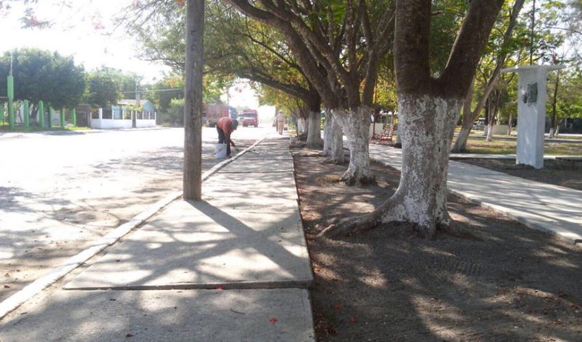 Mantenimiento  correctivo a los espacios públicos en N.C.P. Nvo. Dolores