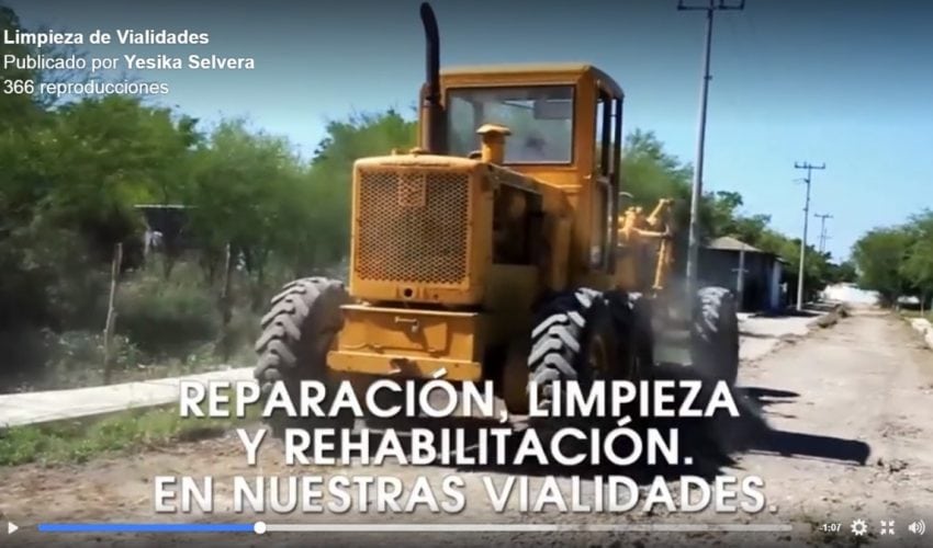 Limpieza en vialidades